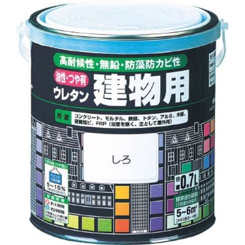 ロック　油性ウレタン建物用　あか　１．６Ｌ　H0616136S