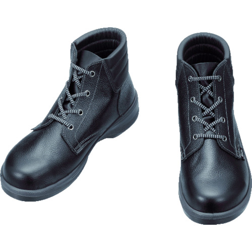 ■シモン　安全靴　編上靴　７５２２黒　２３．５ｃｍ　7522N-23.5