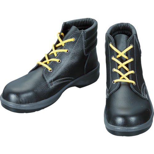 ■シモン　静電安全靴　編上靴　７５２２黒静電靴　２６．０ｃｍ　7522S-26.0