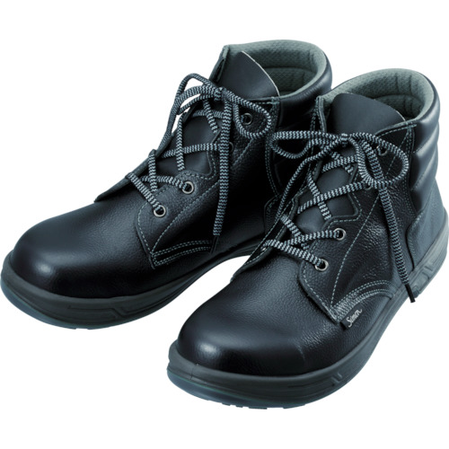 ■シモン　安全靴　編上靴　ＳＳ２２黒　２４．５ｃｍ　SS22-24.5