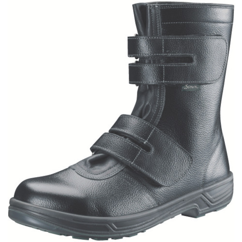 ■シモン　安全靴　長編上靴マジック式　ＳＳ３８黒　２８．０ｃｍ　SS38-28.0
