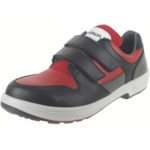 ■シモン安全靴　トリセオシリーズ　短靴　赤／黒　２５．５　8518RED/BK-25.5