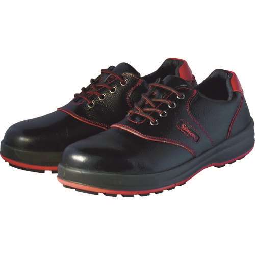 ■シモン　安全靴　短靴　ＳＬ１１‐Ｒ黒／赤　２６．０ｃｍ　SL11R-26.0