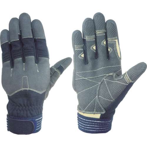 ■シモン　災害活動用保護手袋（アラミド繊維手袋）　ＫＧ‐１３０ネービー KG130M