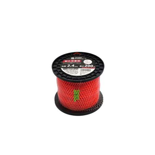 浅香工業　ＡＳＫ　ナイロンコード丸型　２．４×２００ｍ