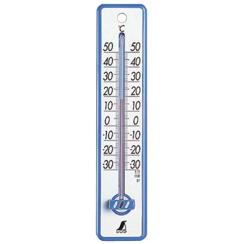 シンワサーモメーター　２０ｃｍ　ブルー