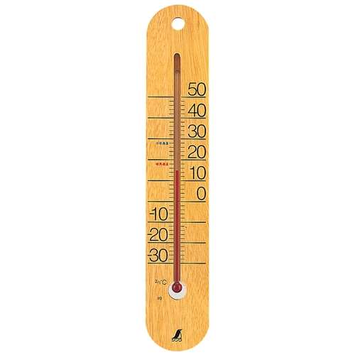 シンワ木製壁掛温度計　Ｍ‐０２３