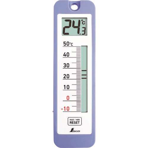 ■シンワ　デジタル温度計　Ｄ‐１０　最高・最低　防水型 73043
