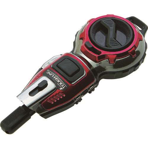シンワ　ハンディ墨つぼＪｒ．Ｐｌｕｓ自動巻タフライン＿メタルレッド 73289