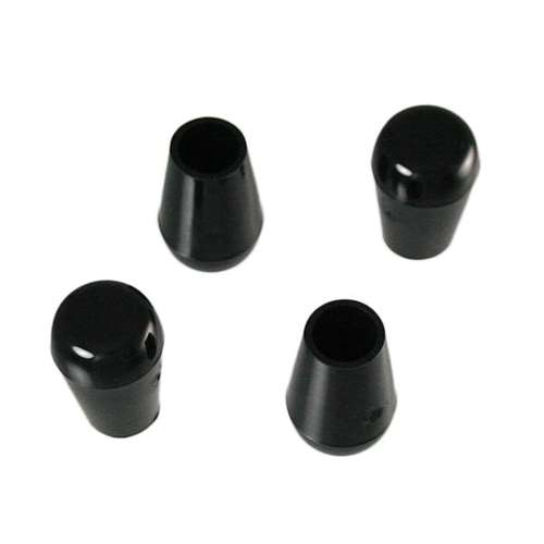 A-101パイプ脚キャップ9.5mm 黒丸