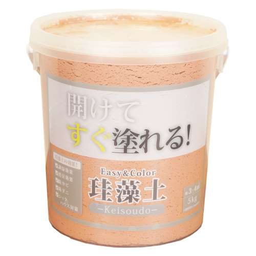 ワンウィル Easy&Color珪藻土 5kg テラコッタ 3793060008