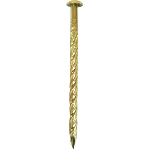 ダイドーハント　ＳＰ真鍮スクリュー釘丸頭４００ｇ　＃１４×３８ 00046855