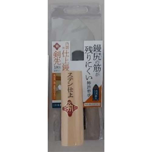 職人道楽　内装用仕上鏝　剣先　０．３×１８０ｍｍ