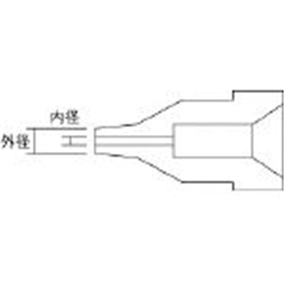 ■白光　ノズル　０．８ｍｍ　Ｓ型　A1002