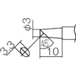 ■白光　こて先　３ＢＣ型　面のみ　T12-BCF3