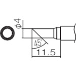 ■白光　こて先　４Ｃ型　面のみ　T12-CF4