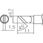 ■白光　こて先　ＫＬ型　T12-KL