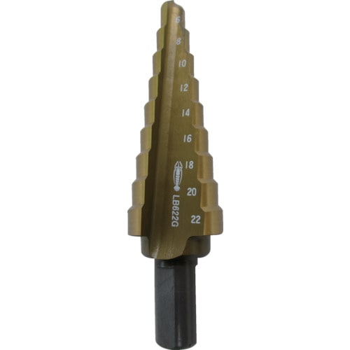 ■エビ　ステージドリル　コーティング　９段　軸径１０ｍｍ　LB622G