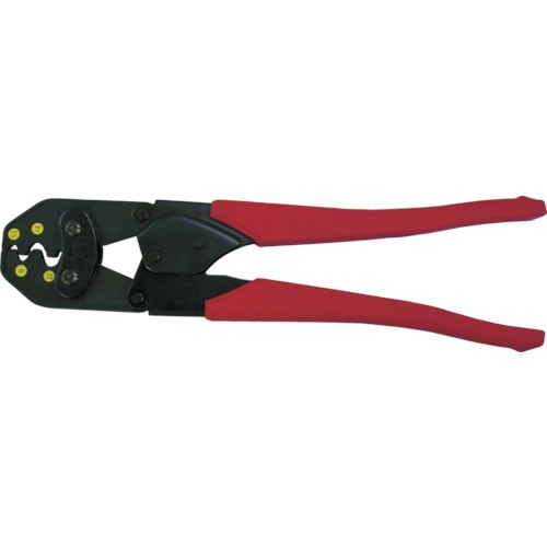 ■エビ　エビ　裸圧着端子用圧着工具　使用範囲　５．５・８・１４・２２　AK22A