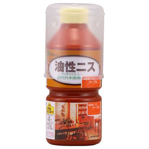 ワシン　油性ニス　２７０ｍｌ　メープル