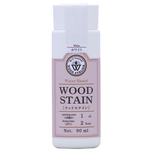 Wood Atelier ウッドステイン 90ml　WS-01 ホワイト