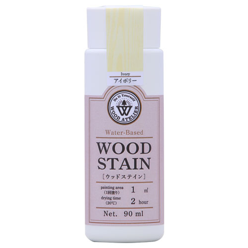 Wood Atelier ウッドステイン 90ml　WS-02 アイボリー