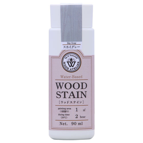 Wood Atelier ウッドステイン 90ml　WS-03 スカイグレー