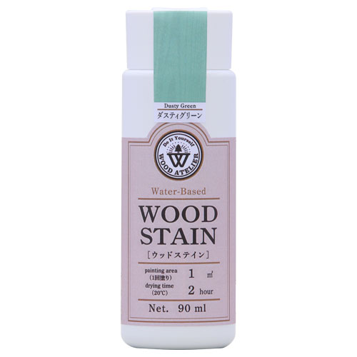 Wood Atelier ウッドステイン 90ml　WS-06 ダスティグリーン