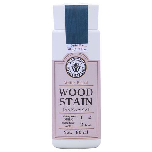 Wood Atelier ウッドステイン 90ml　WS-07 デニムブルー