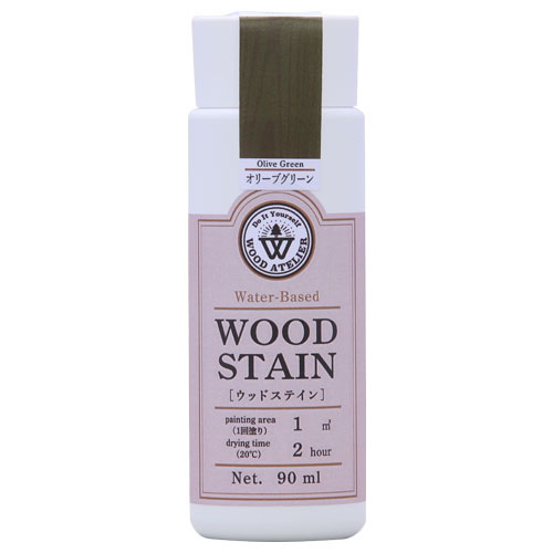 Wood Atelier ウッドステイン 90ml　WS-08 オリーブグリーン