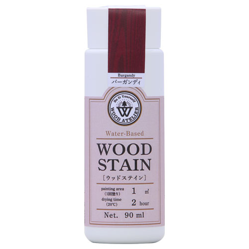 Wood Atelier ウッドステイン 90ml　WS-09 バーガンディ