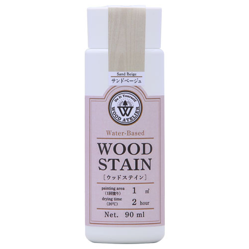 Wood Atelier ウッドステイン 90ml　WS-17 サンドベージュ