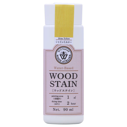 Wood Atelier ウッドステイン 90ml　WS-23 シャインイエロー