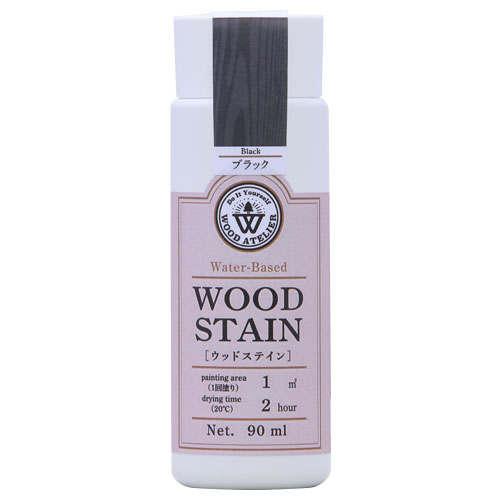 Wood Atelier ウッドステイン 90ml　WS-28 ブラック
