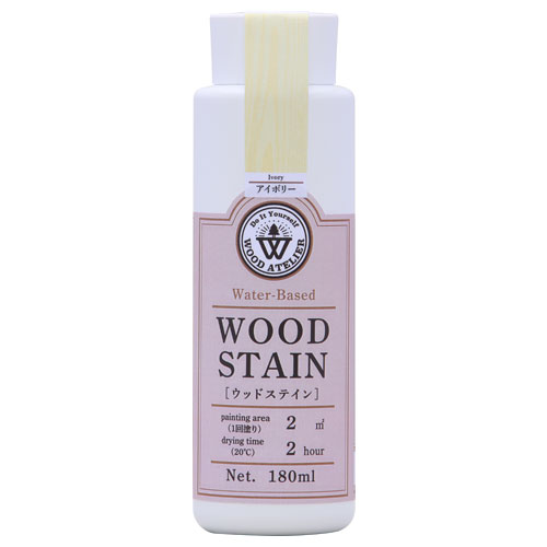 Wood Atelier ウッドステイン 180ml　WS-02 アイボリー