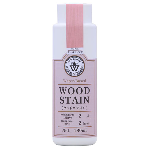 Wood Atelier ウッドステイン 180ml　WS-04 オールドピンク