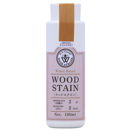 Wood Atelier ウッドステイン 180ml　WS-10 ライトブラウン