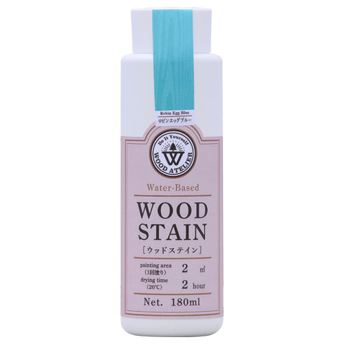 Wood Atelier ウッドステイン 180ml　WS-20 ロビンエッグブルー