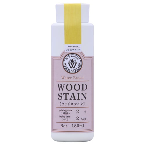 Wood Atelier ウッドステイン 180ml　WS-23 シャインイエロー