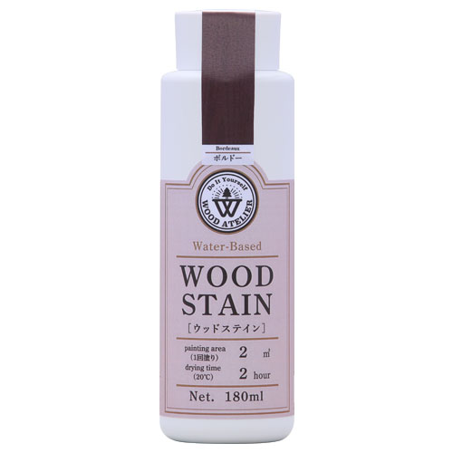 Wood Atelier ウッドステイン 180ml　WS-27 ボルドー