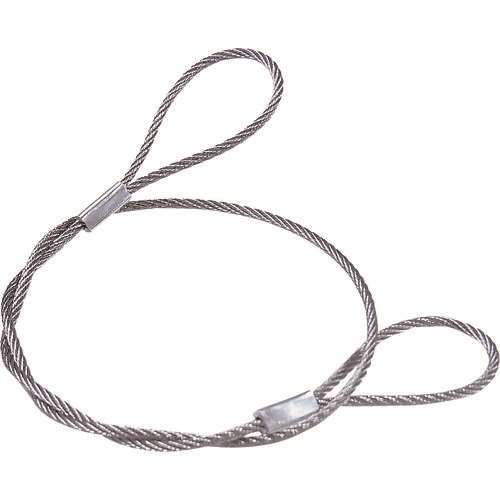 ■ニッサチェイン　ステンレスカットワイヤー　アルミカシメ　１．０Ｘ１０２０ｍｍ　（１本＝１ＰＫ） Y82