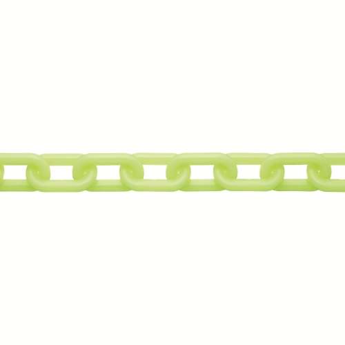 ニッサチェイン　ニッサ　プラスチック　チェーン蛍光黄ＪＣ‐６　３０ｍ