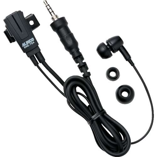 ■アルインコ　カナル型小型イヤホンマイク（防水型プラグ） EME70A