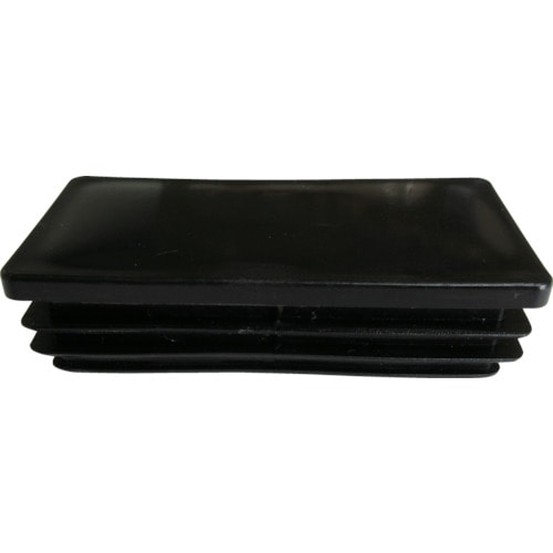 アルインコ　樹脂キャップ　平角パイプ３０Ｘ２０用　ブラック　（４個入） AC320K4