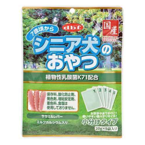 デビフペット シニア犬のおやつ植物性乳酸菌１００ｇ