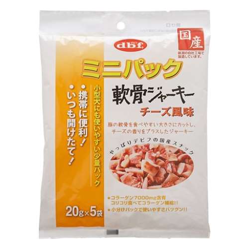 ミニパック軟骨ジャーキーチーズ風味　１００ｇ