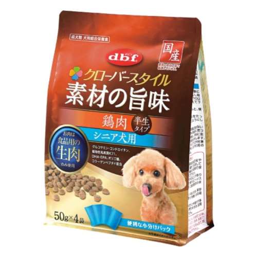 デビフペット クローバースタイル素材の旨味鶏肉シニア２００ｇ