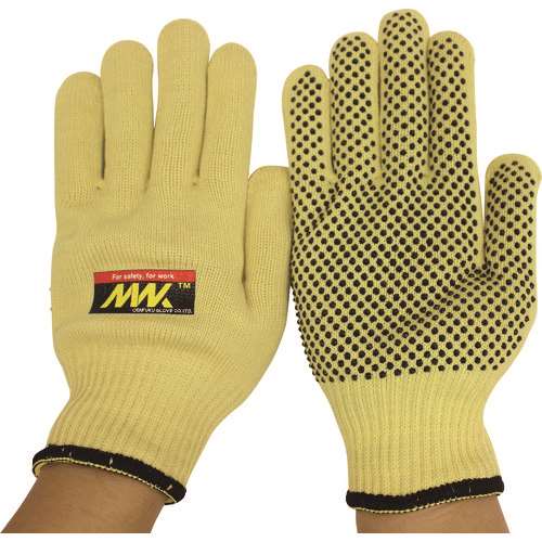 ■おたふく　耐切創手袋　１０Ｇ　スベリ止め付き　Ｍ MWK921M