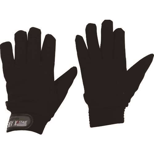 ■おたふく　防寒手袋　Ｋ‐４７　ブラック　防寒ネクステージ　甲メリＬＬ K47LL