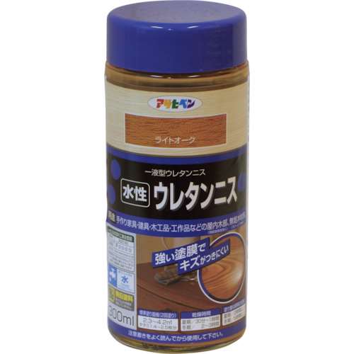 ■アサヒペン　水性ウレタンニス　３００ＭＬ　ライトオーク 447630